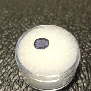 Faceted Purple Blue Gemstone #149